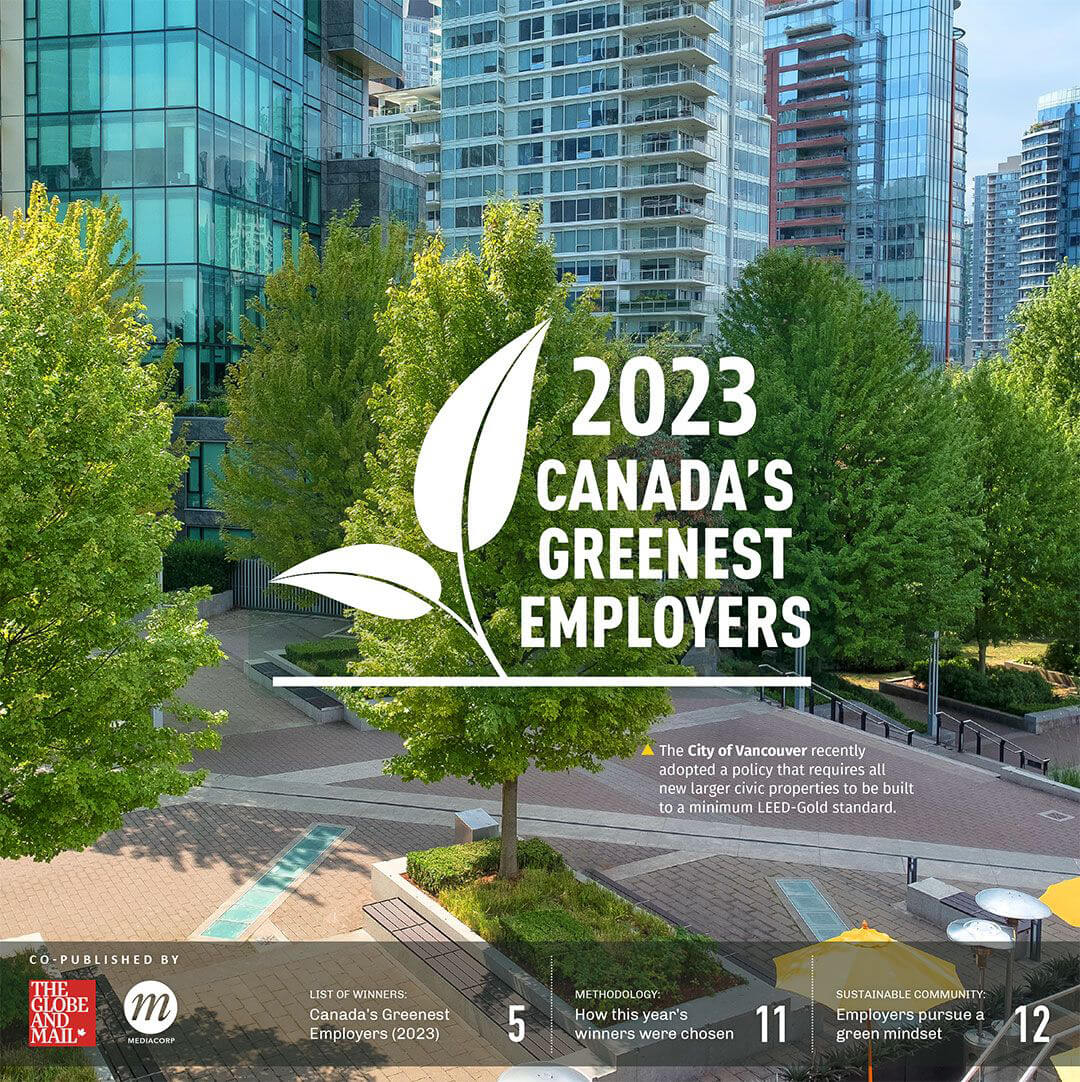 G&W Electric 加拿大办事处被评为 2023 年加拿大最环保雇主之一